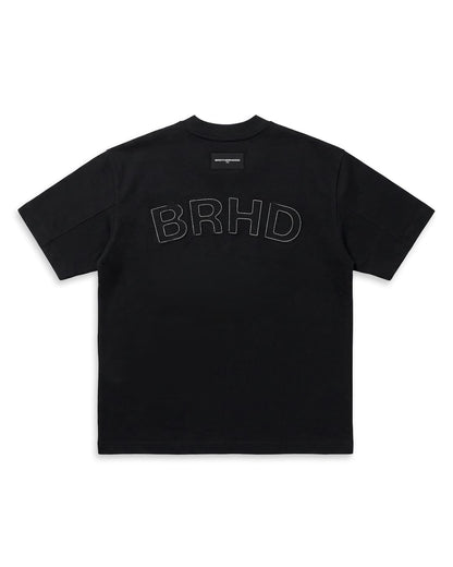 LETTERS OVERSIZED TEE BLACK