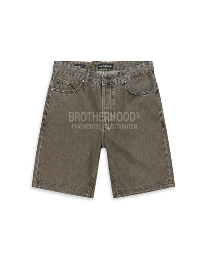 SHORTS DENIM GREEN