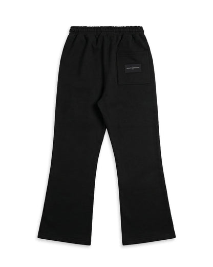 BLACK LETTERS SWEATPANTS FLARE