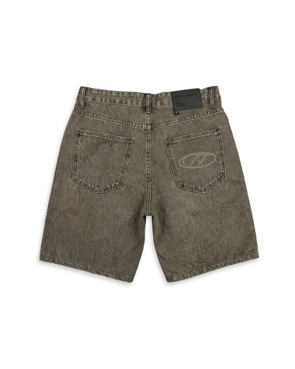 SHORTS DENIM GREEN