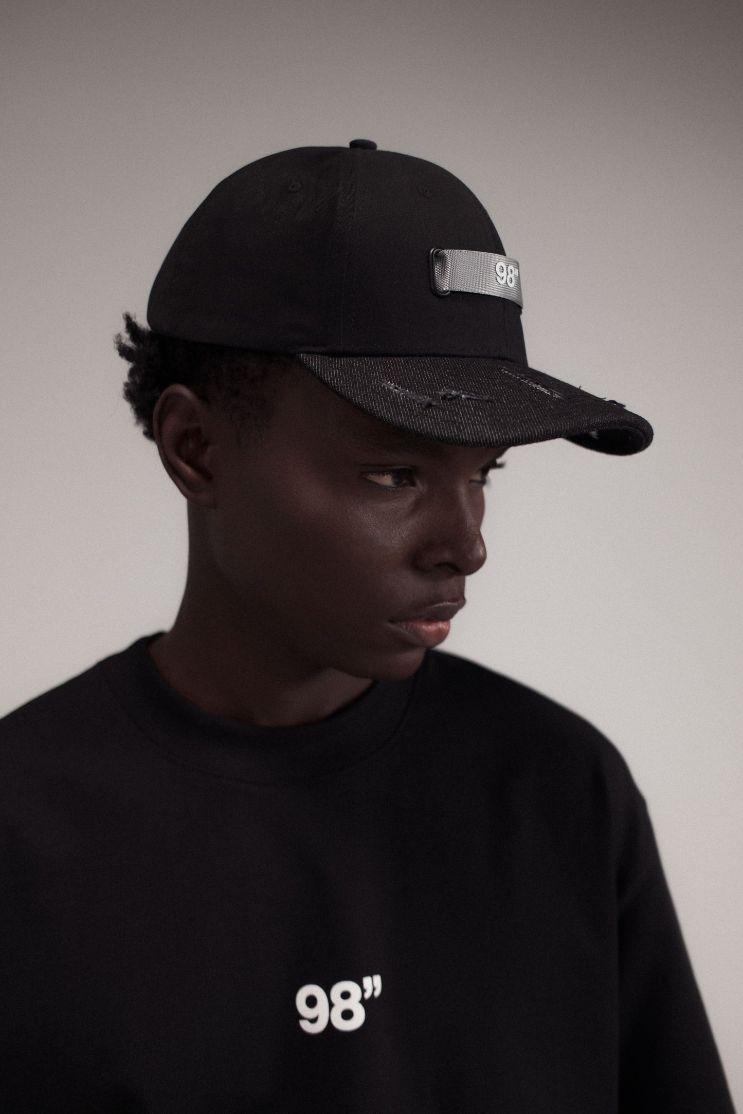 STRIPE BLACK CAP