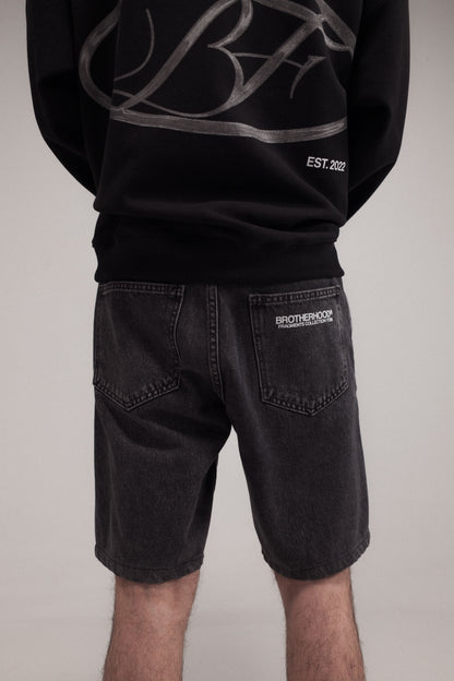 SHORTS DENIM GRAY